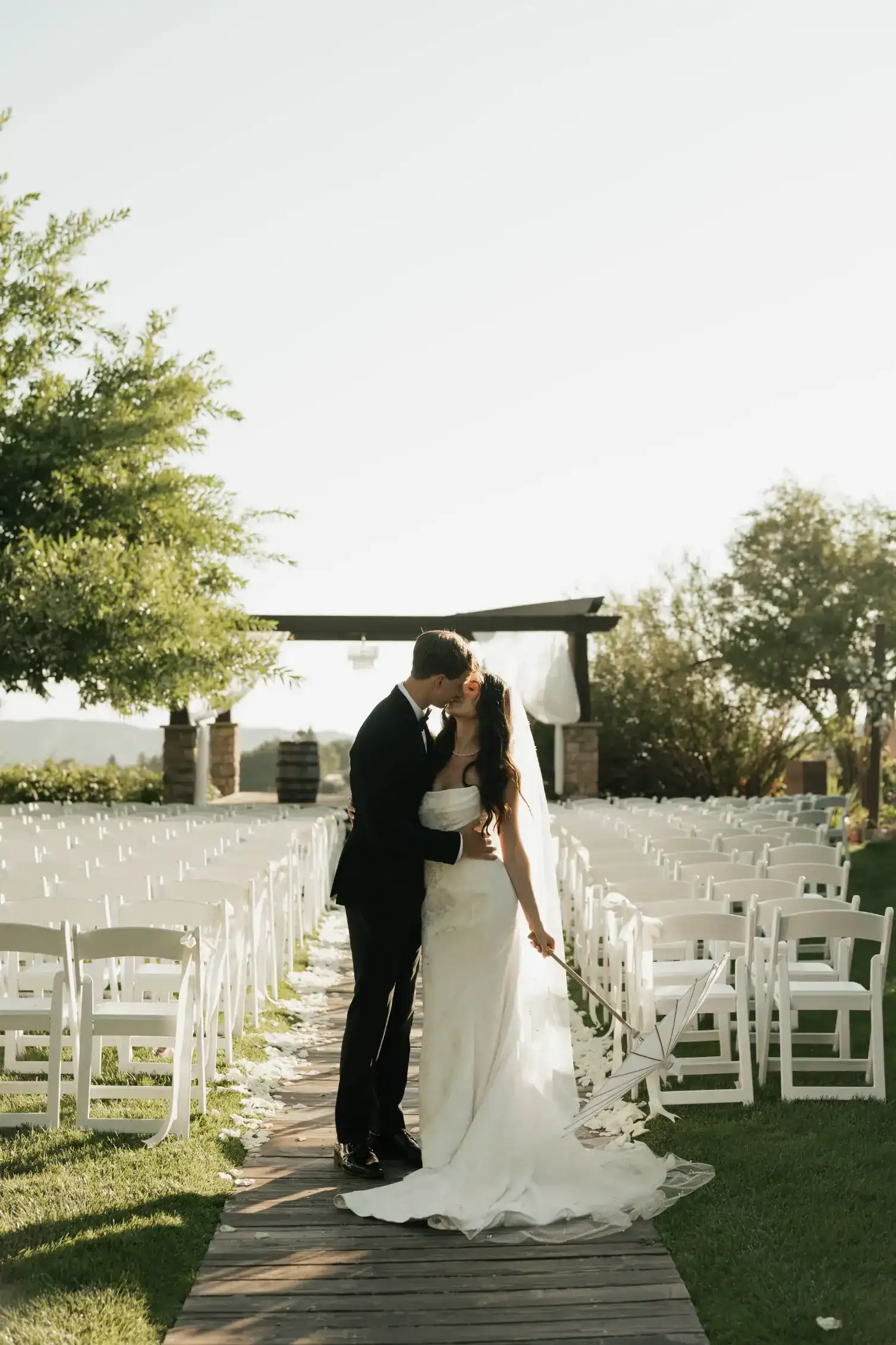 gorgeous summer wedding at serendipity garden weddings